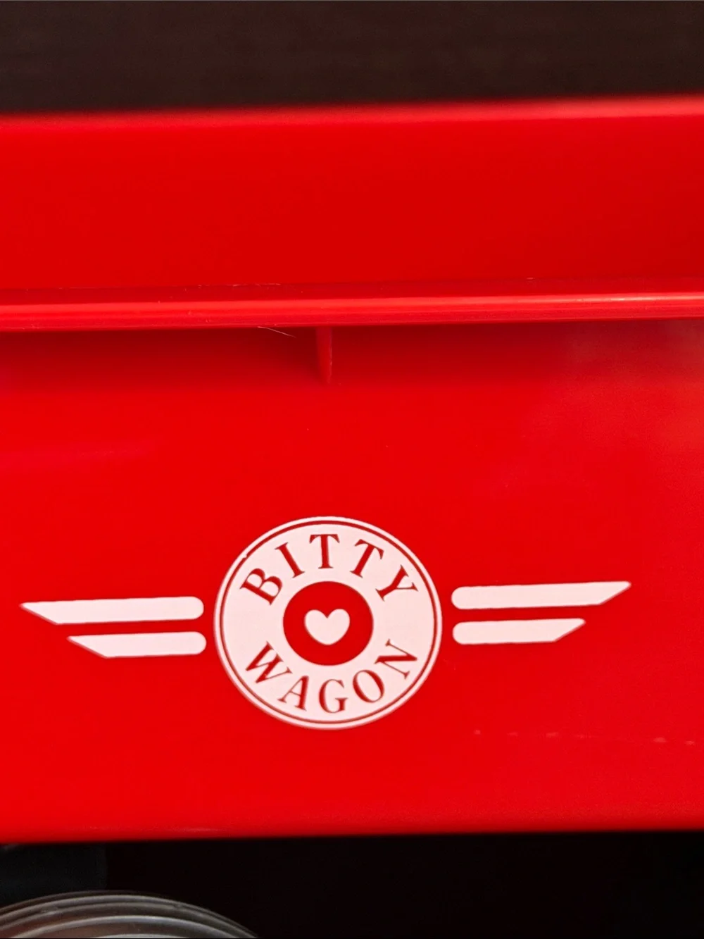 American Girl / Pleasant Company Red Bitty Baby Toy Doll Wagon
